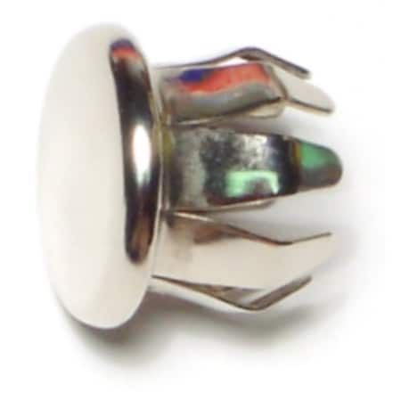 Midwest Fastener 5/8" Zinc Plated Steel Round Furniture Spring Caps 15PK 66301